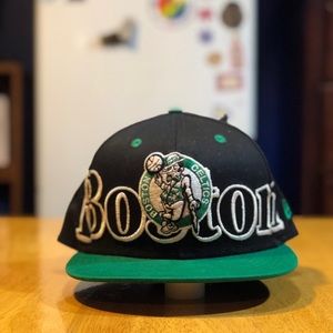New Era hardwood classics Boston Celtics graphic SnapBack